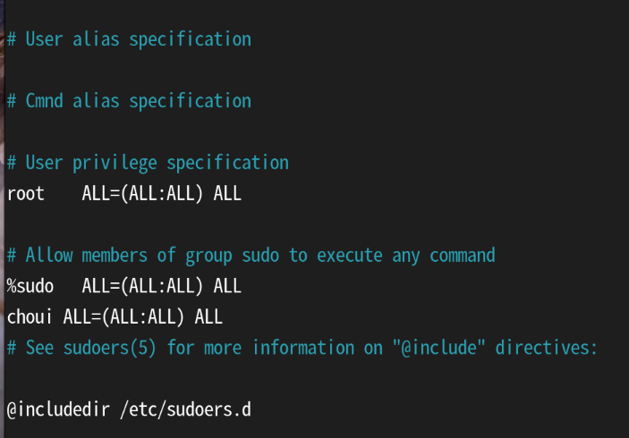 user not in sudoers file